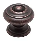 Same Day Shipping Berenson Euro Rustica Knob 1-3/16" Dia Rustic Copper 2983-1RC-C