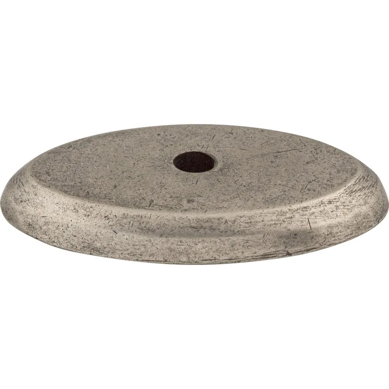 Top Knobs Aspen Oval Backplate 1-1/2" Long Silicon Bronze Light M1435 Special Offer