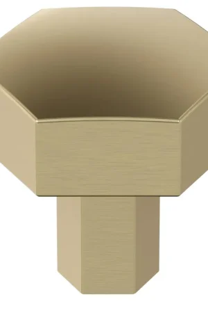 Trending Amerock Caliber Knob 1-1/4" Long Golden Champagne BP36872BBZ