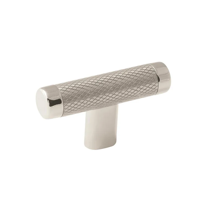 Free Delivery Amerock Esquire Knob 2-5/8" Long Polished Nickel/Stainless Steel BP36556PNSS