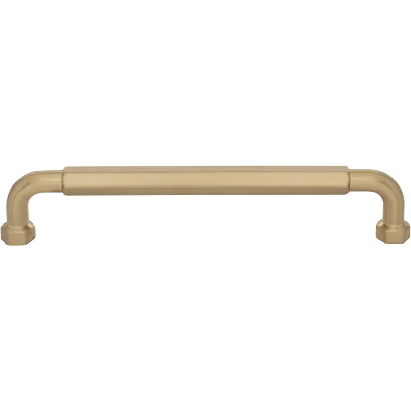 Buy Today Top Knobs Dustin Pull 6-5/16" Center to Center Honey Bronze TK3203HB