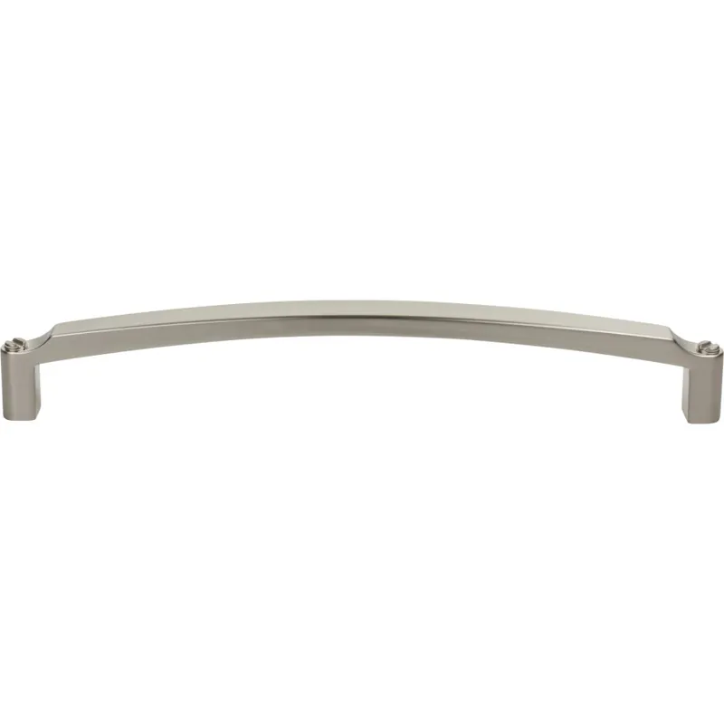 Markdown Top Knobs Morris Haddonfield Appliance Pull 12" Center to Center Brushed Satin Nickel TK3177BSN