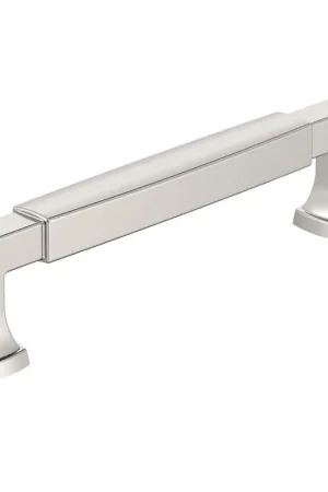 Top Rated Amerock Stature Pull 128mm Center to Center Polished Nickel BP36888PN