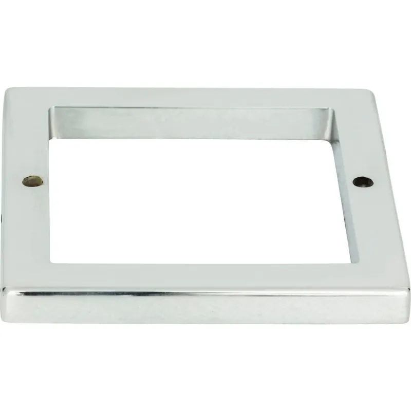 Viral Atlas Homewares Tableau Square Base 2-1/2" Center to Center Polished Chrome 394-CH