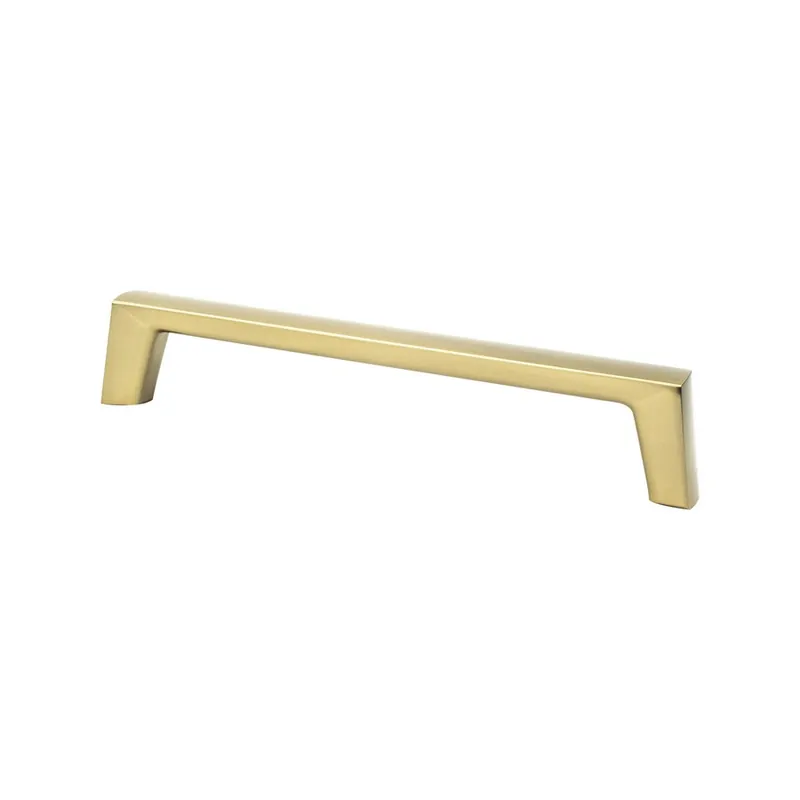 Price Cut Berenson Brookridge Pull 160mm Center to Center Modern Brushed Gold 2629-1MDB-P