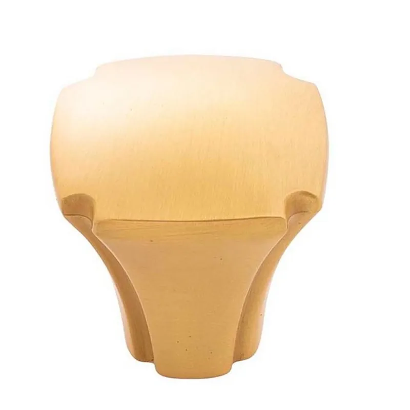 Hot Deal Hickory Hardware Veranda Knob 1-1/8" Dia Brushed Golden Brass H077861BGB