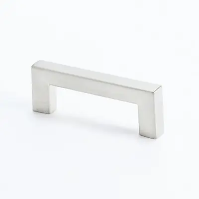 Square Pull 64mm Center to Center Brushed Nickel R. Christensen 9290-1BPN-C Secure Checkout