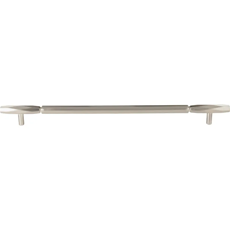 Last Chance Top Knobs Regent's Park Kingsmill Pull 12" Center to Center Brushed Satin Nickel TK3086BSN