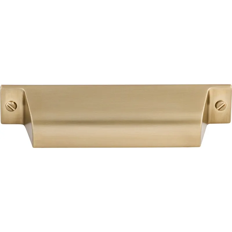 Top Knobs Barrington Channing Cup Pull 3-3/4" Center to Center Honey Bronze TK773HB Cheap