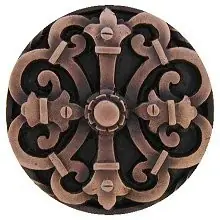 Notting Hill NHK-176-AC, Chateau Knob in Antique Copper, Olde World Fresh Stock