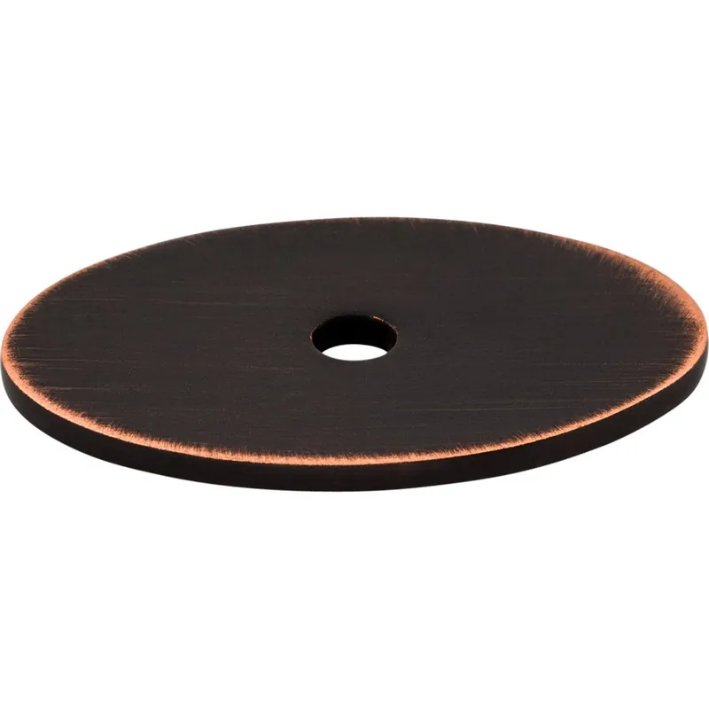 Top Knobs Sanctuary Oval Backplate 1-1/2" Dia Tuscan Bronze TK60TB Same Day Shipping