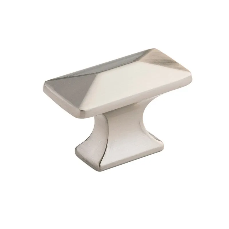 Best Choice Hickory Hardware Bungalow Knob 1-1/4" Long Satin Nickel P2150-SN