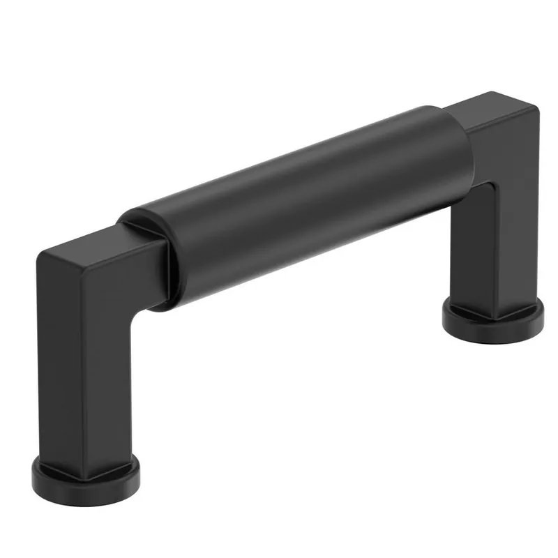 Final Sale Amerock Balon Pull 3" Center to Center Matte Black BP37482MB