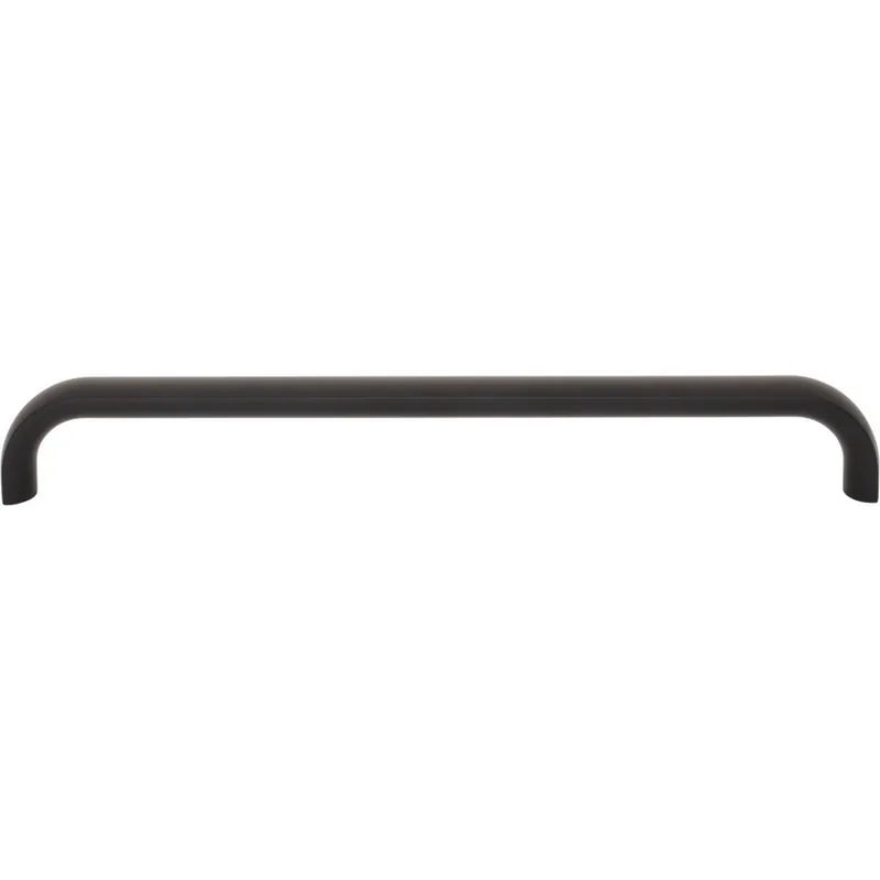 Sale Top Knobs Brockwell Appliance Pull 18" Center to Center Flat Black TK3349BLK