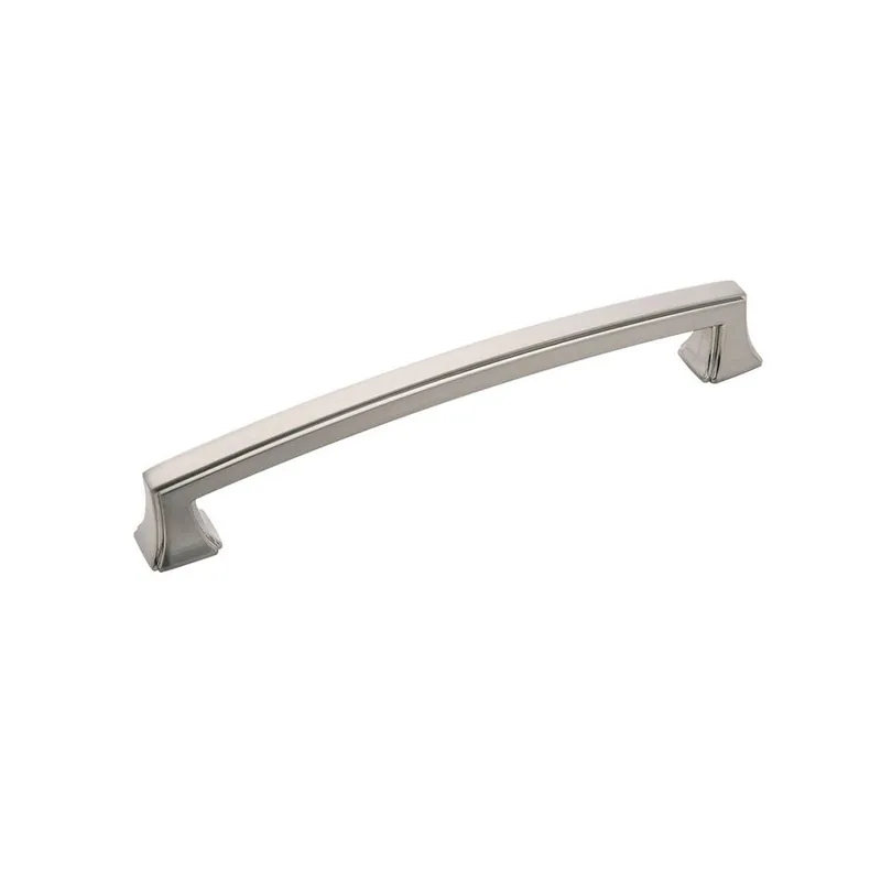Hickory Hardware Bridges Pull 160mm Center to Center Satin Nickel P3235-SN Modern