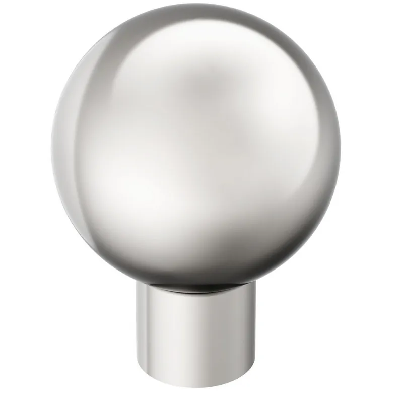 Exclusive Amerock Coble Knob 1-1/8" Diameter Polished Nickel BP37660PN