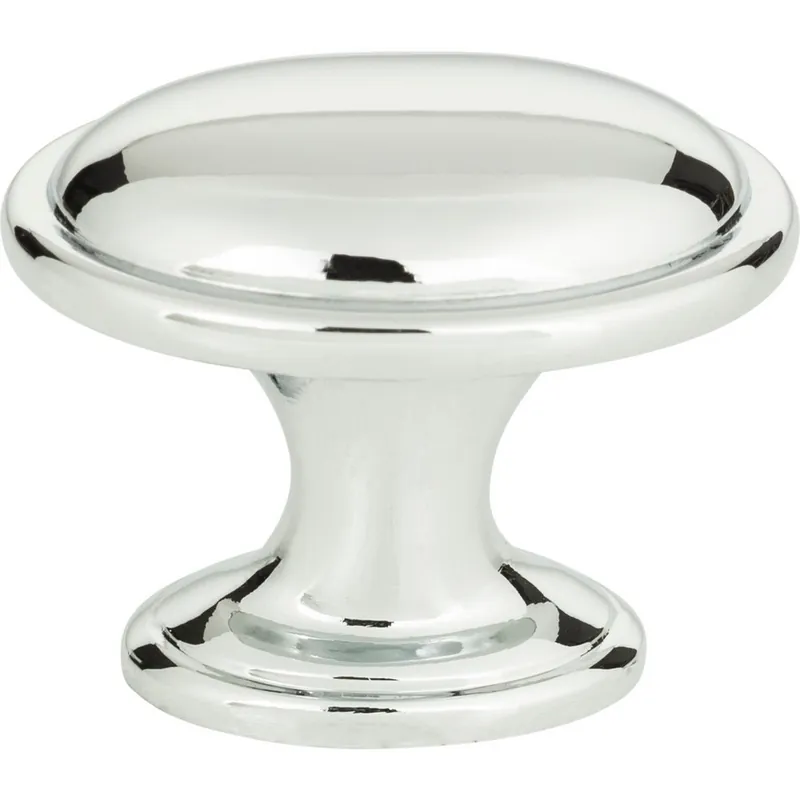 Super Sale Atlas Homewares Austen Oval Knob 1-5/16" Long Polished Chrome 316-CH