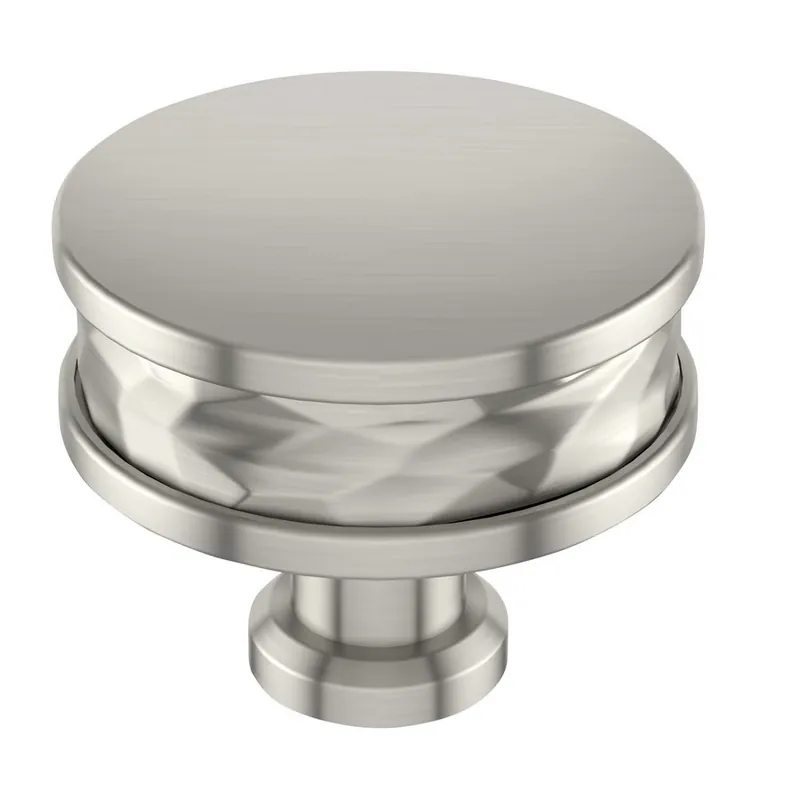 Amerock Fairfax Knob 1-1/2" Diameter Satin Nickel BP37536G10 Reduced Price