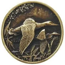 Notting Hill On The Wing Knob 1-5/16" Diameter Antique Brass  NHK-141-AB While Supplies Last
