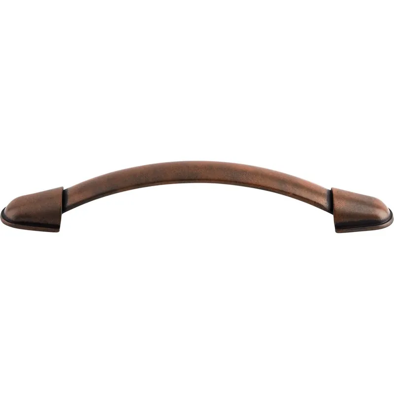 Top Knobs Dakota Buckle Pull 5-1/16" Center to Center Patina Rouge M1204 Final Sale
