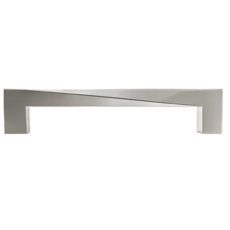 Twist Pull 5" Center to Center Satin Nickel Hapny Home TW544-SN Crafted