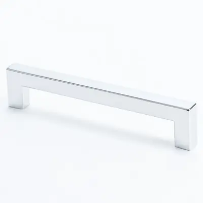 Square Pull 128mm Center to Center Polished Chrome R. Christensen 9285-1026-C Free Shipping