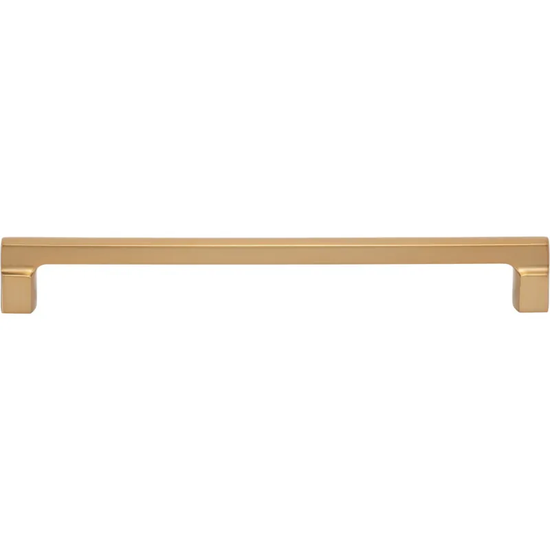 Brand New Atlas Homewares Reeves Pull 8-13/16" Center to Center Warm Brass A526-WB