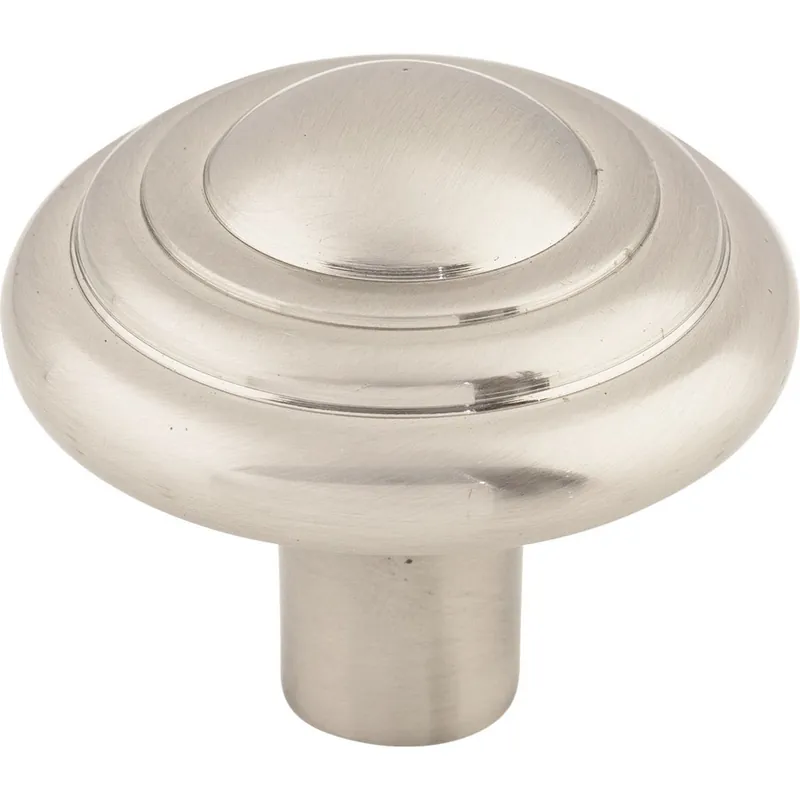 Top Knobs Aspen II Button Knob 1-3/4" Dia Brushed Satin Nickel M2035 Shop Now