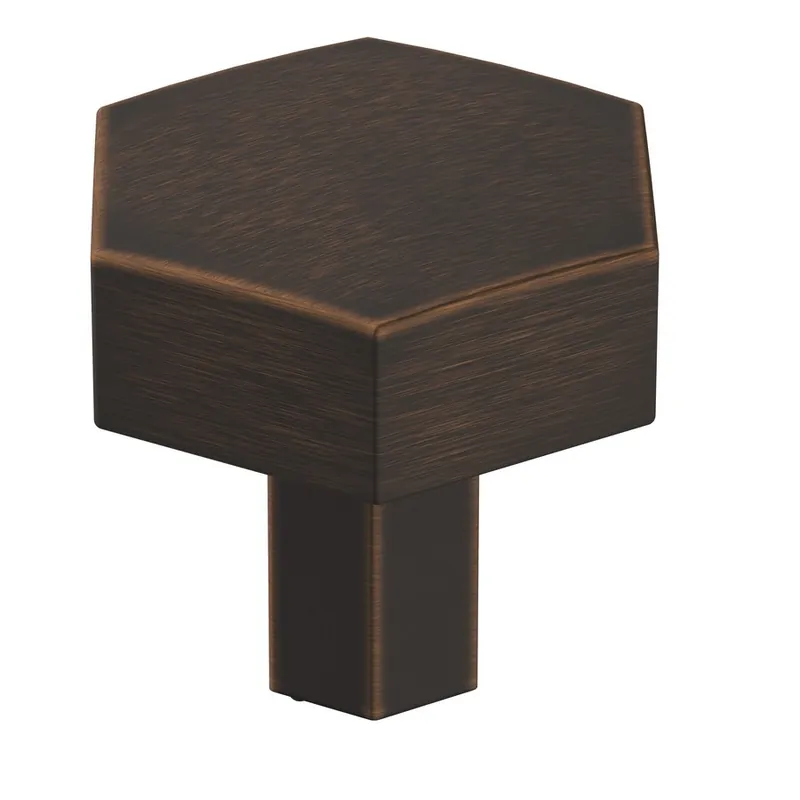 Amerock Caliber Knob 1-1/4" Dia Oil Rubbed Bronze BP36872ORB Warranty Included
