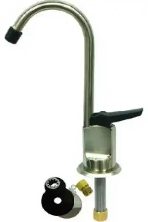 Monogram Brass MB111BN Drinking Water Faucet, 1-Handle, 1-Faucet Hole, Brass, Brushed Nickel, Lever Handle Authentic