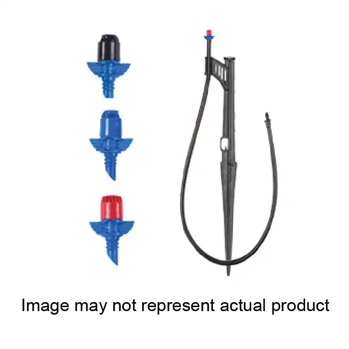 Last Chance DIG 110-1B Spray Jet Assembly, 1/4 in Connection, Quarter-Circle, 13.4 gph, Black/Blue, Part-Circle