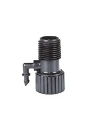Worldwide Shipping DIG R67 Riser Adapter, 1/2 x 1/2 in Connection, FNPT x MNPT, Plastic, Black