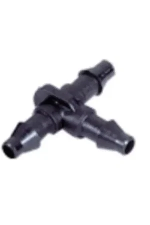 Buy Today DIG H82A Tee, 1/4 in Connection, Barb x Barb x Barb, Acetal