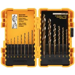 DEWALT DW1169 Drill Bit Set, 14-Piece Worldwide Shipping