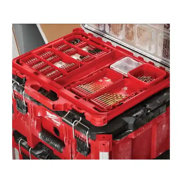 Milwaukee SHOCKWAVE Impact Duty RED HELIX 48-89-4670 Drill Bit Set, 15 -Piece, Steel, Titanium Today Only