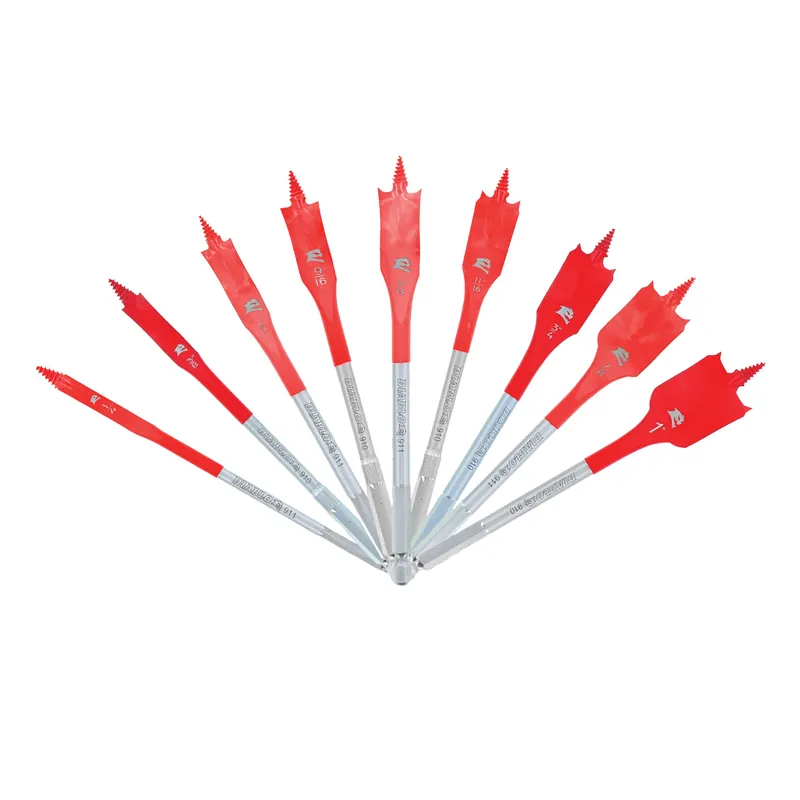 Seasonal Sale Diablo SPEEDemon DSP2930-S9 Spade Bit Set, 9-Piece