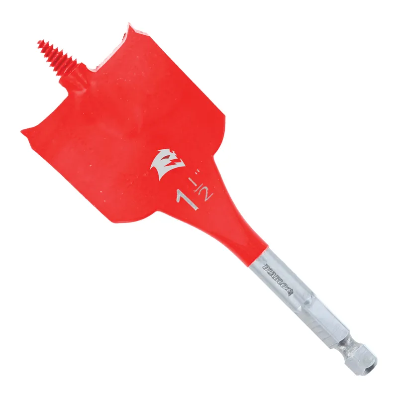 Diablo SPEEDemon DSP1090 Spade Drill Bit, 1-1/2 in Dia, 4 in OAL Latest