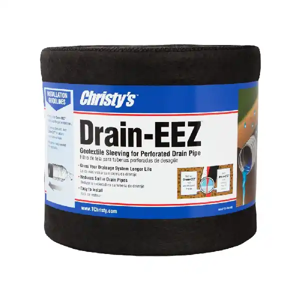 Christy's Drain-EEZ TC-DE410 Drain Sock, 10 ft L x 4 in W Dimensions, Polypropylene Hot Deal