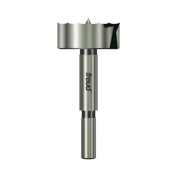 Warranty Included Freud Precision Shear PB-011 Forstner Bit, 1-1/2 in Dia, 3-1/2 in OAL, 3/8 in Dia Shank