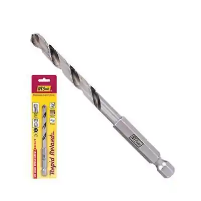 Seasonal Sale IVY Classic Premium Swift Bore Rapid Reload 01808 Drill Bit, 1/8 in Dia, 1/4 in Dia Shank, Hex Shank