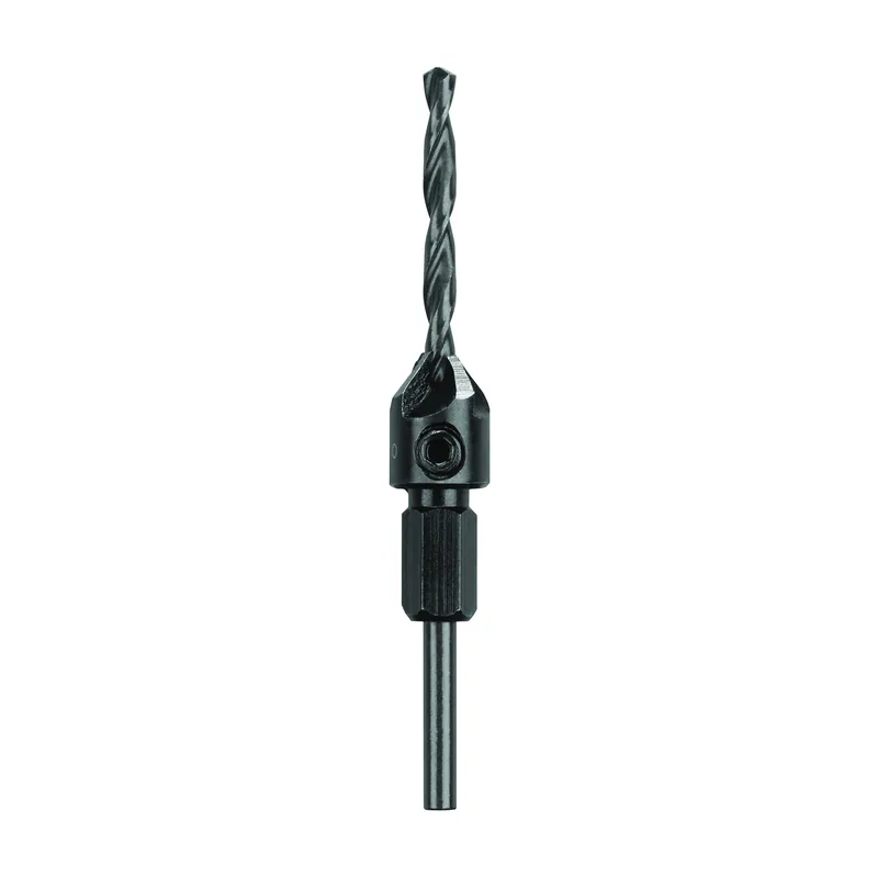 Super Sale DEWALT DW2712 Drill Bit, 3/16 in Dia, 3-3/4 in OAL, Countersink, Spiral Flute, 4-Flute, 1/8 in Dia Shank