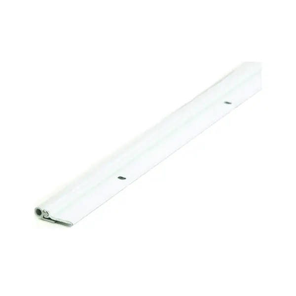 M-D 69938 Jamb Weatherstrip Kit, 7/8 in W, 1/4 in Thick, Aluminum/Vinyl, White Buy Today
