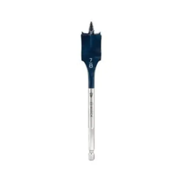 Bosch Daredevil DSB1011 Spade Drill Bit, 7/8 in Dia, 6 in OAL, 1-Flute, 1/4 in Dia Shank, Hex Shank Free Returns
