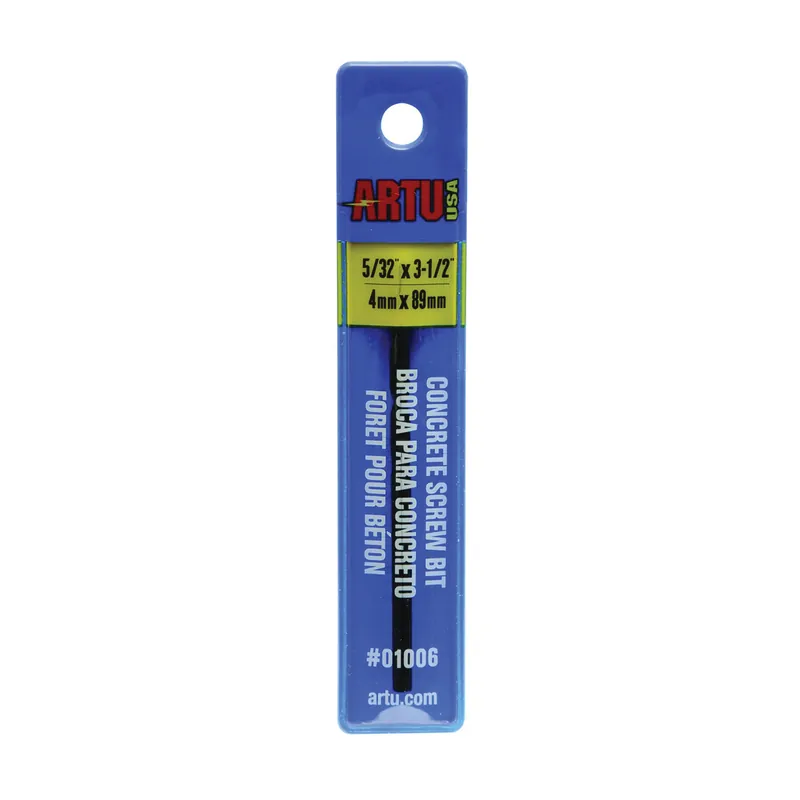 Price Drop ARTU 01006 Drill Bit, 5/32 in Dia, 3-1/2 in OAL, Parabolic Flute, 5/32 in Dia Shank, Straight Shank