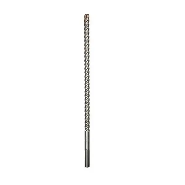 Place Order DEWALT DW5831 High-Impact Drill Bit, 2 in Dia, 22-1/2 in OAL, Helix Flute, 4-Flute, 2 in Dia Shank, SDS MAX Shank