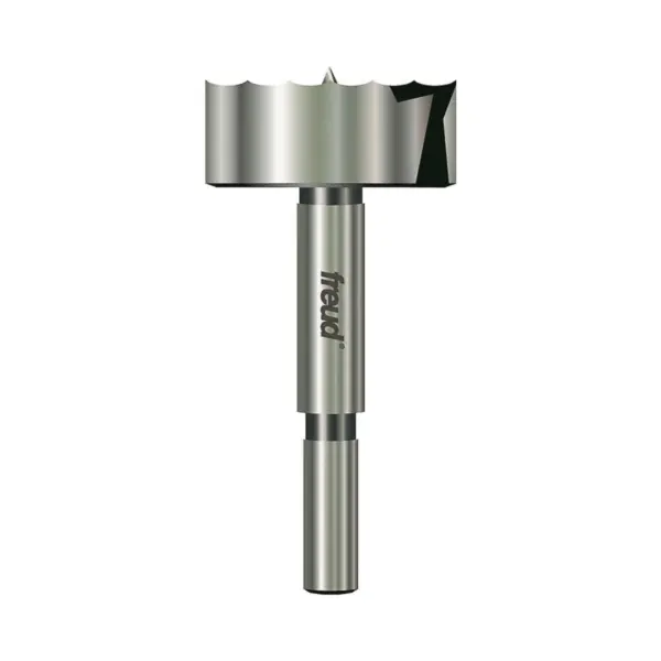 Hot Picks Freud Precision Shear PB-012 Forstner Bit, 1-5/8 in Dia, 3-1/2 in OAL, 3/8 in Dia Shank