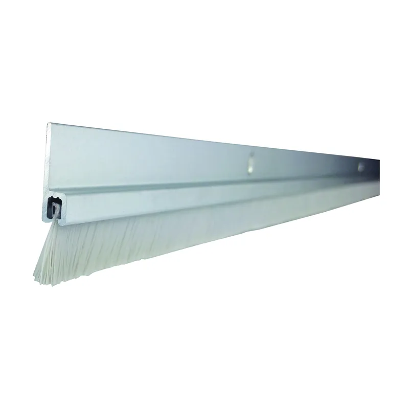 M-D 19107 Door Sweep, 36 in L, Aluminum Flange Best Price