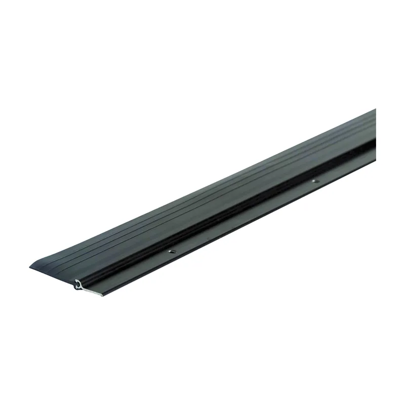 Warranty Included M-D 69633 Door Sweep, 36 in L, 2-1/4 in W, Aluminum Flange, Vinyl Insert