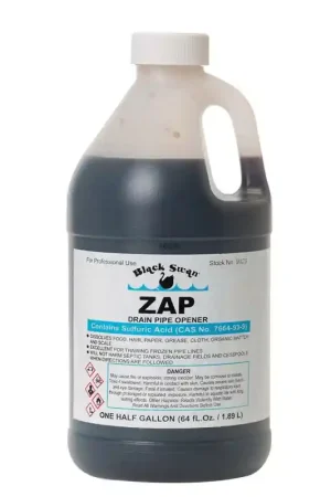 Black Swan 09025 Zap Drain Pipe Opener, Brown, Penetrating, 0.5 gal Same Day Shipping