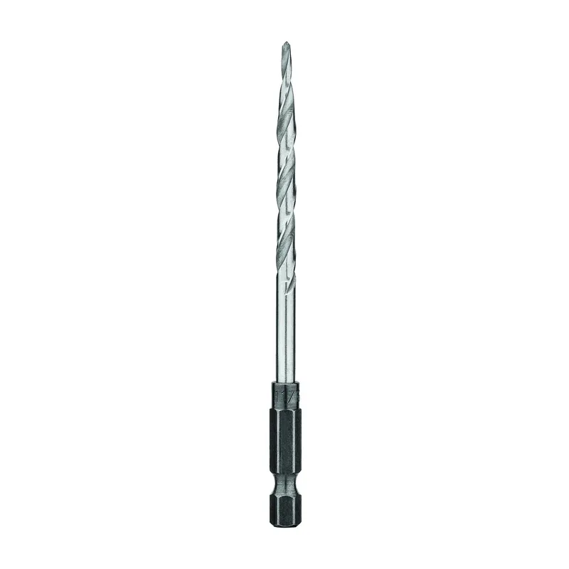 DEWALT DW2538 Drill Bit, 11/64 in Dia, 3-1/2 in OAL, Countersink, Spiral Flute, 2-Flute, 1/4 in Dia Shank, Hex Shank Price Cut